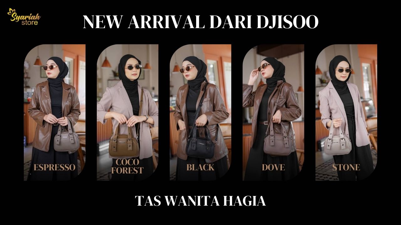 tas wanita eksklusif dari HAGIA by Djisoo.
